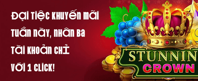 Thưởng Chào Mừng Tân Thủ 100% promotion
